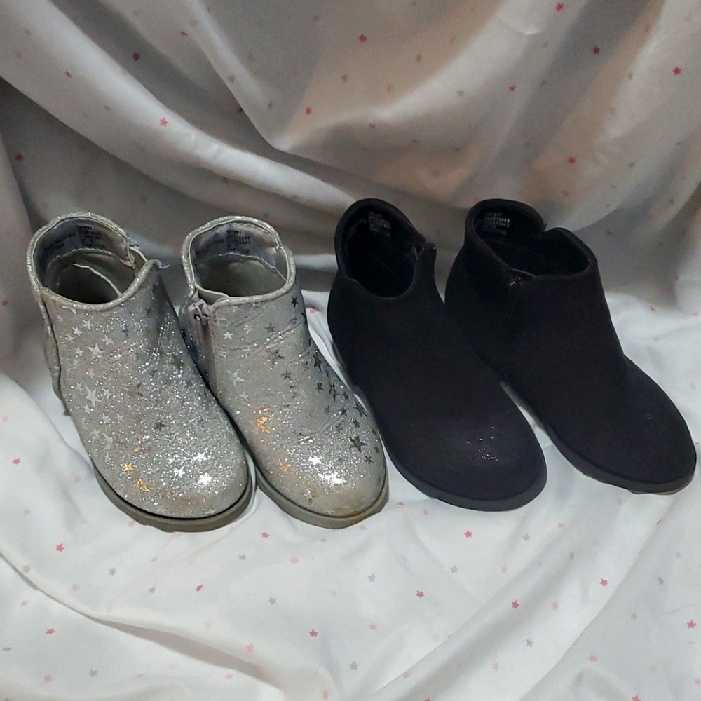 Cat & Jack Toddler Girls Booties Size 6